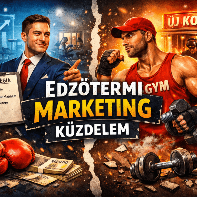 Marketing következetesség edzőtermi analógia – miért nem hoz eredményt a kampányok le-fel kapcsolgatása