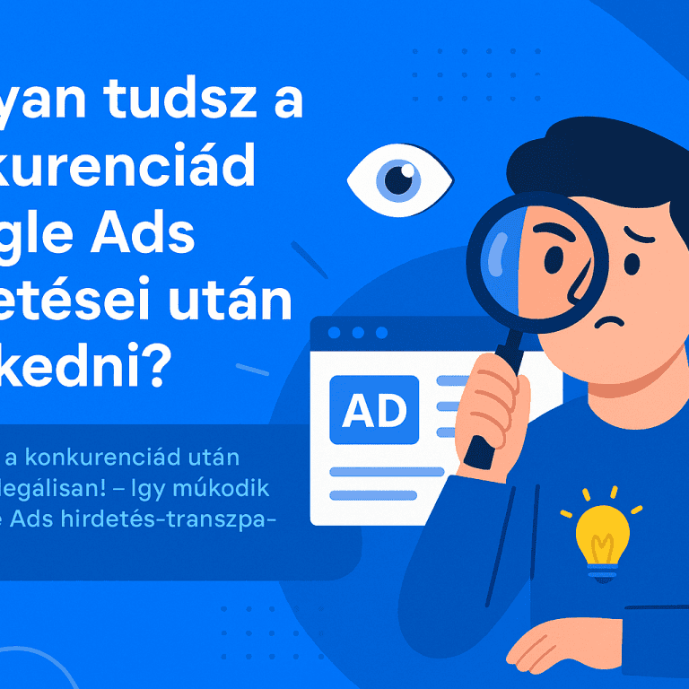 Hogyan tudsz a konkurenciád Google Ads hirdetései után kémkedni?
