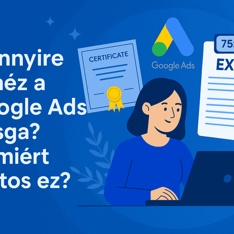 Mennyire nehéz a Google Ads vizsga? És miért fontos ez?